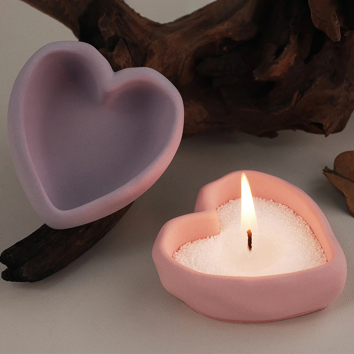 Hart Cement Lade Siliconen Mal - Candle Making Jars recensie en prijs