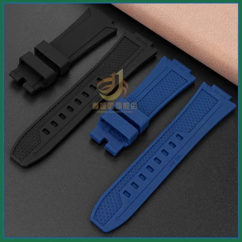 For Maurice Lacroix AIKON modified watchBand accessories AI6008 AI6007 1018 1108 waterproof silicone watch band strap Bracelet