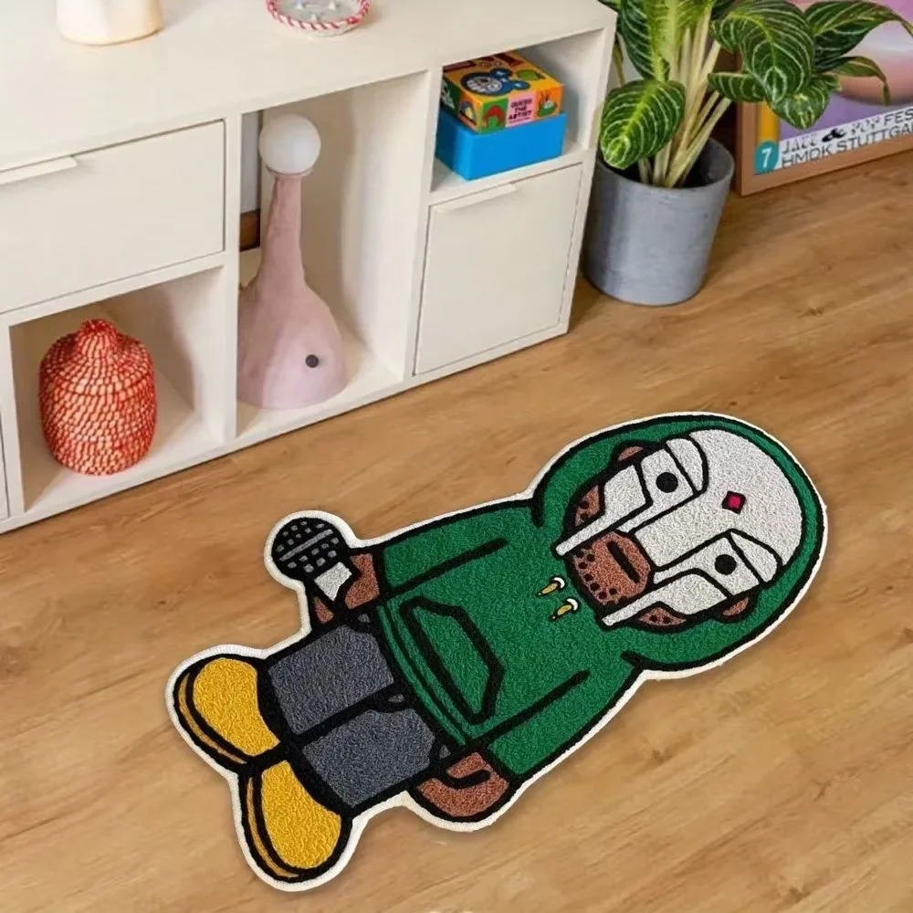 VIKAMA Cool Boy Faux Carpet Bedroom, Soft, Comfortable And Easy To Clean. Bedside Carpet, Living Room Carpet, Home Decoration