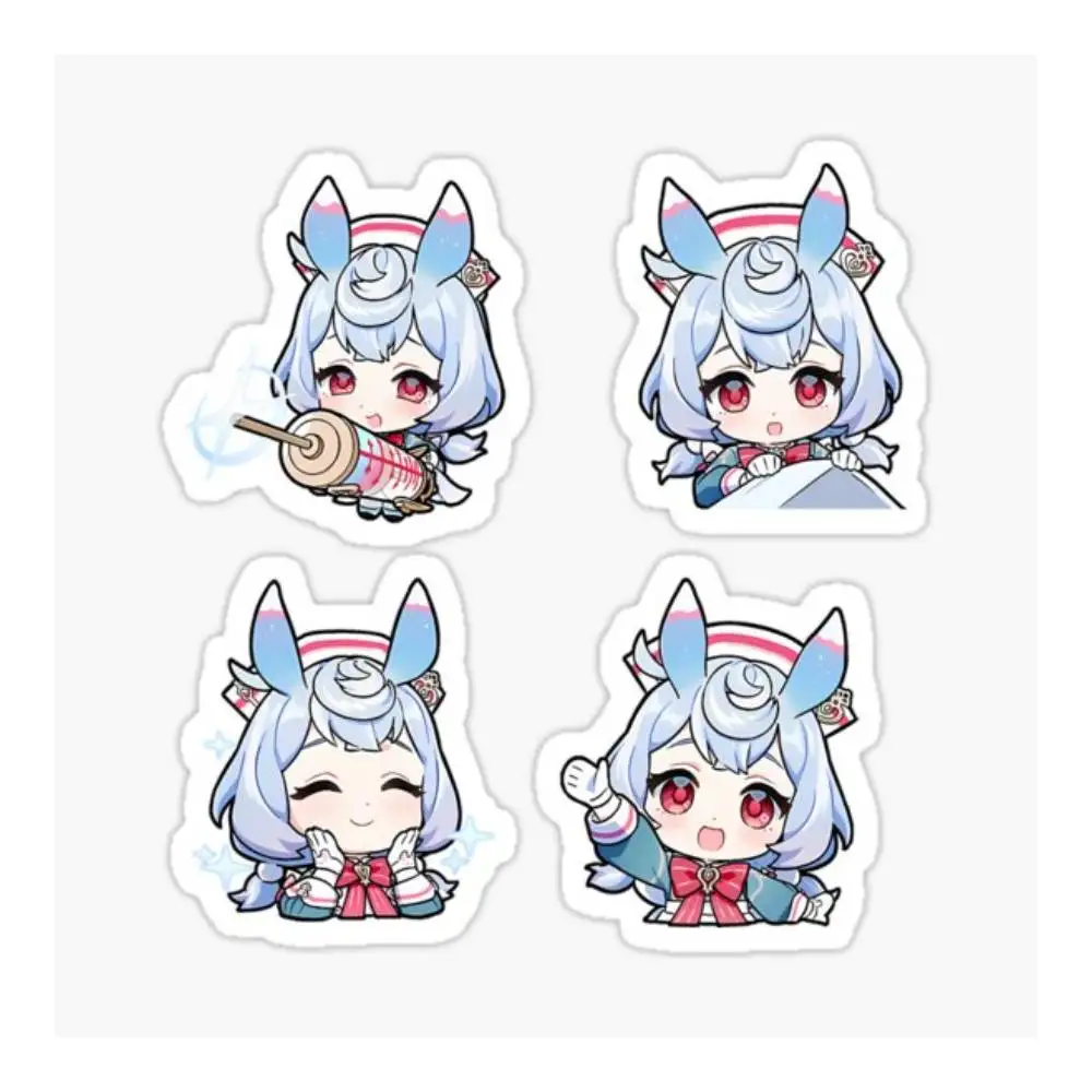 Sigewinne Set Genshin Impact Sticker Ersonality Decoration Car Electric Car Helmet Rear Windshield Body