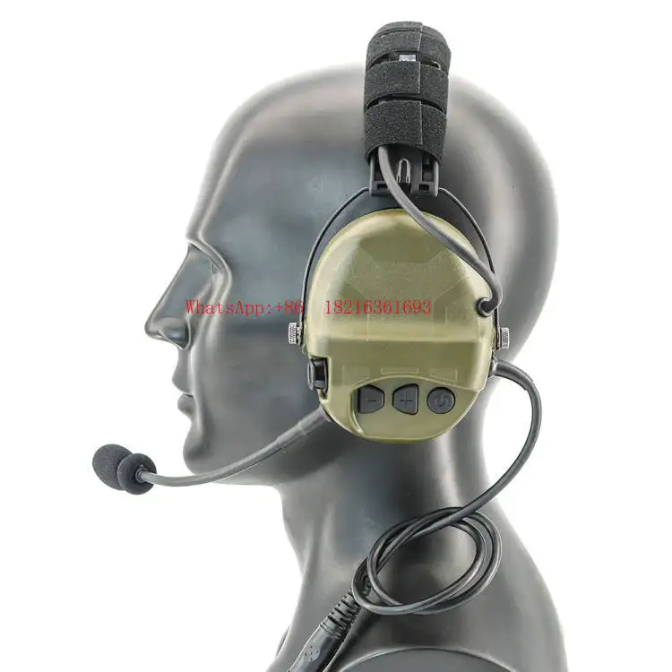 Noise Cancelling Headphone Accessories Chip Digital Signal Headphone Tactical Noise Cancelling Pickup