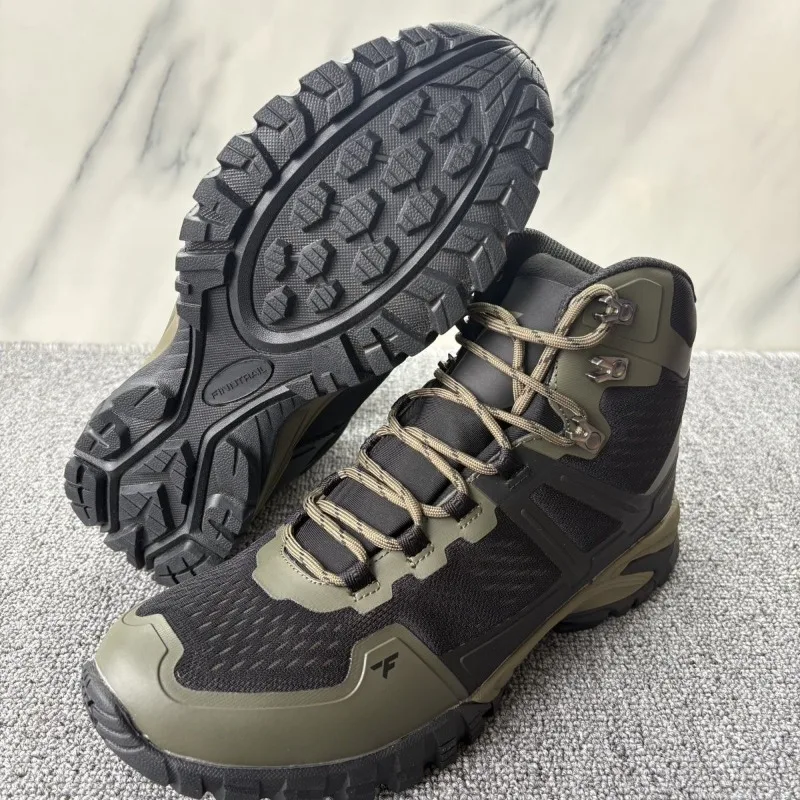Classic Brand Men Mountain Shoes Non-Slip Trekking Mens Shoes New Trend Walking Boots Men High Top Outdoor Hiking Shoes