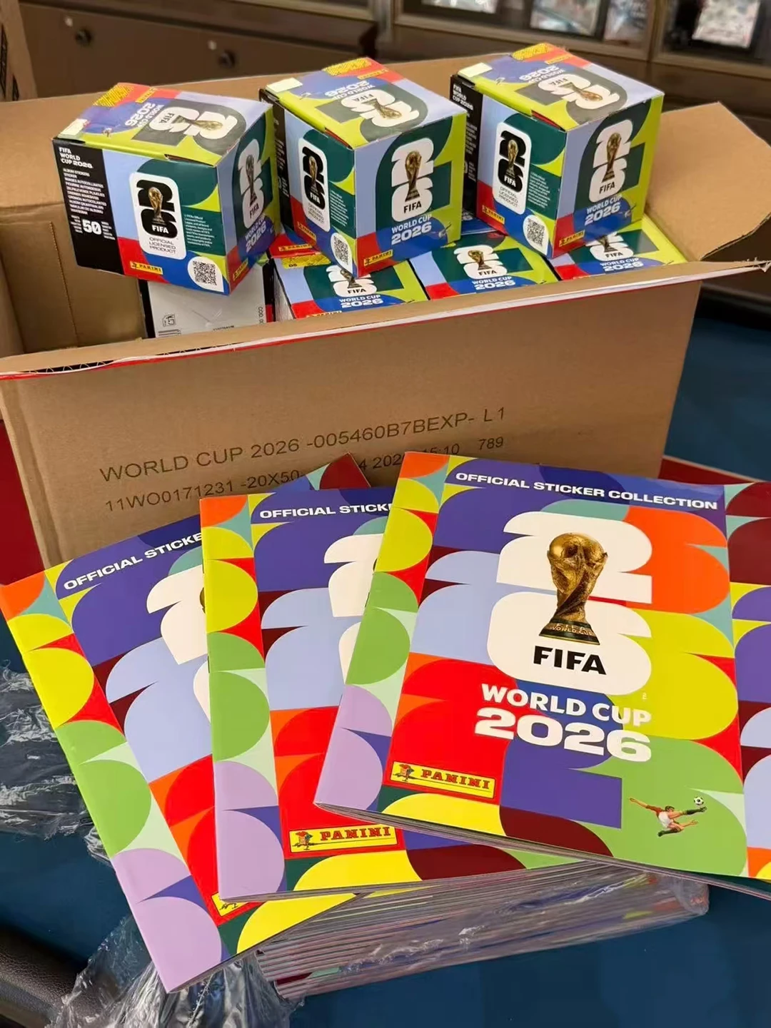 Genuine 2026 Panini Original Stickers blind box International Version Rare Collect Football Fan Souvenir Present Gifts