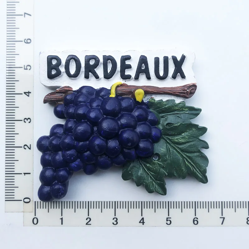 Fridge Magnets Travel 3D Memorial Magnetic Refrigerator BORDEAUX