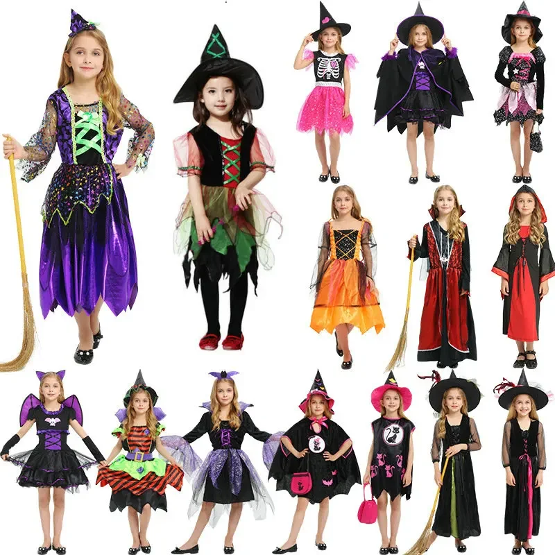 

Костюмы для Пасхи детские костюмы злых Королев, девушки, вампир, ведьмы, произносите костюмы, ужасы