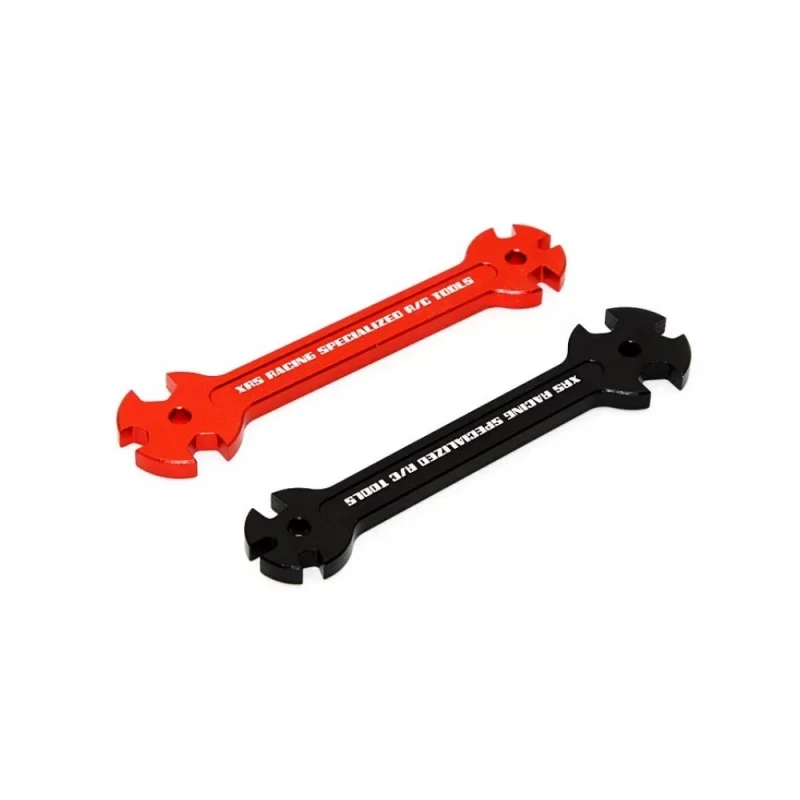 Aluminum multi-functional wrench adjustable pull rod nut tool 3/4/5/5.5/7/8 open-end wrench