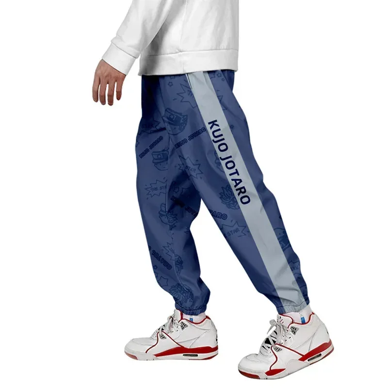AAA 2025 JoJo Bizarre Adventure 3D Joggers Pants Men/Women Hip Hop Sweatpants Kira Yoshikage Rohan Kishibe Kujo Jotaro Cosplay C