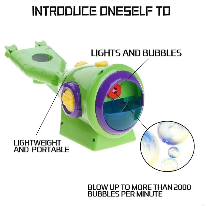 

Bike Mounted Bubble Maker Portable Cycling Bubble Generator Outdoor Automatic Bubble Machine For Boys Girls Bicycles Toy
