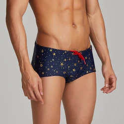 Bañador Sexy elástico para hombre, ropa de playa, pantalones cortos deportivos para Surf, secado rápido