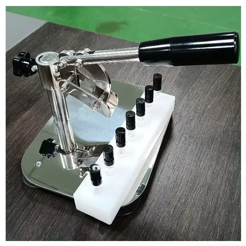 Manual Perfume Bottle Capper for Small Sample 2ml 3ml 5ml 10ml Mini Glass Perfume Vials Crimping Machine Perfume Vial Crimper