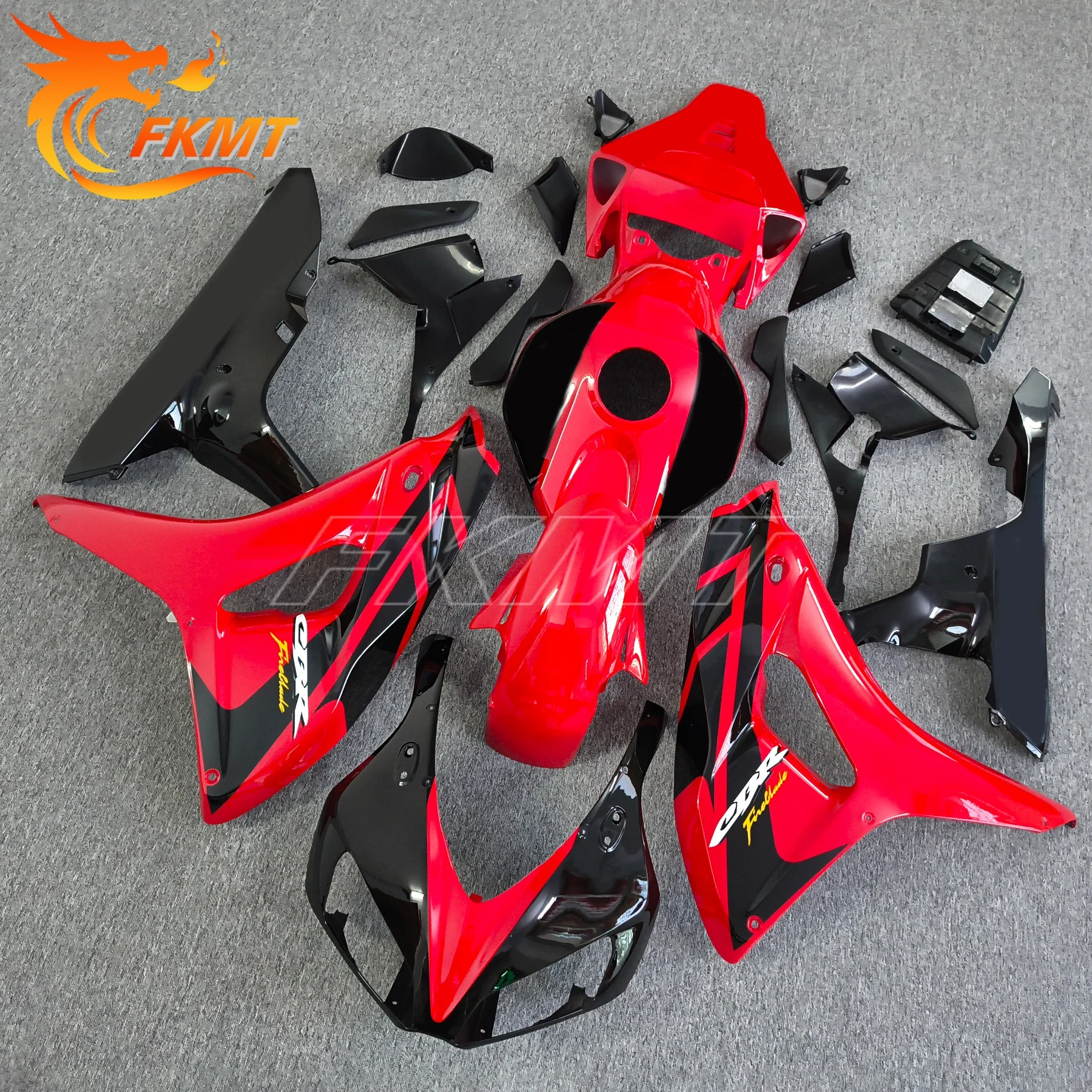 For Honda CBR1000RR CBR 1000RR 1000 CBR1000 RR 2006 2007 Cowl Plastic Body Fairing Kit Bodywork Injection Orange White Red Black view 5