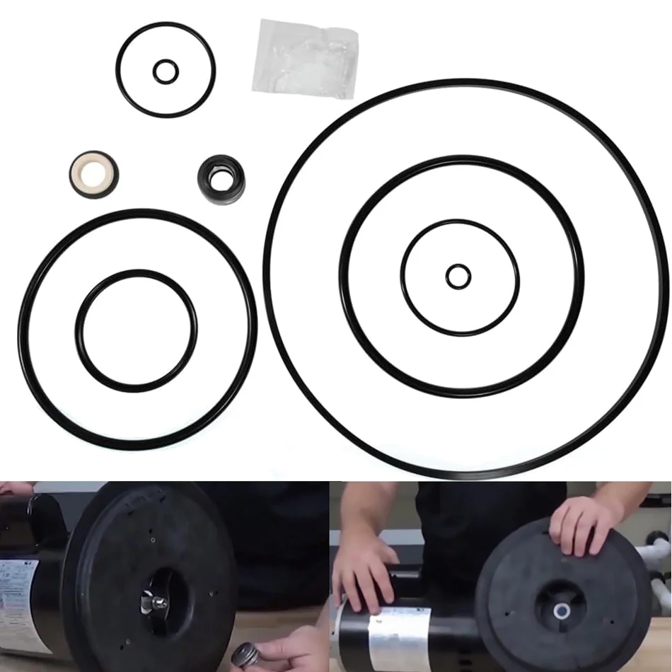 TML Quick Kit O-Ring Rebuild Repair Kit Shaft Seal & O-Ring Replace Parts for Challenger High PSI High Flow and Waterfall Pump