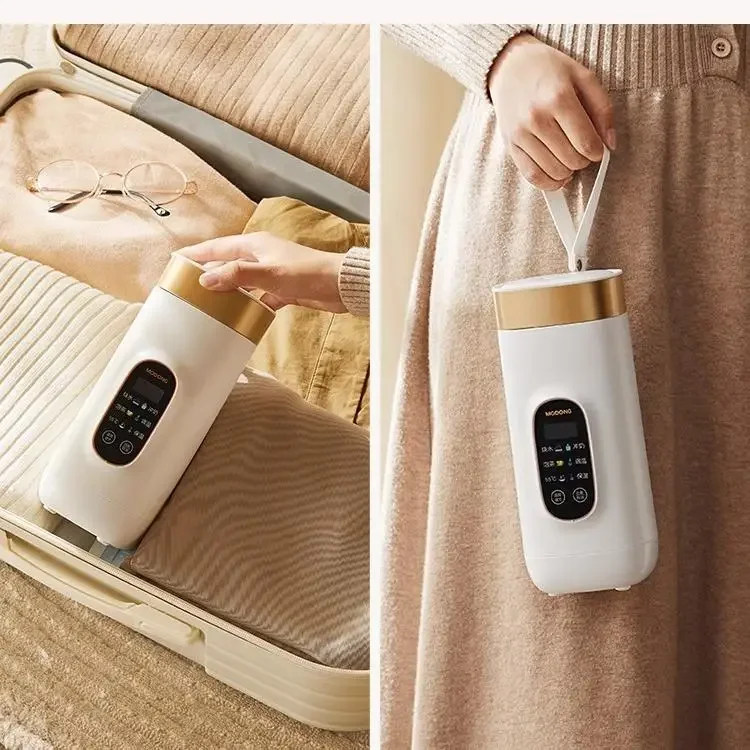 غلاية محمولة للسفر، وعاء ثرموستاتي، كوب غليان كهربائي محمول، محمول