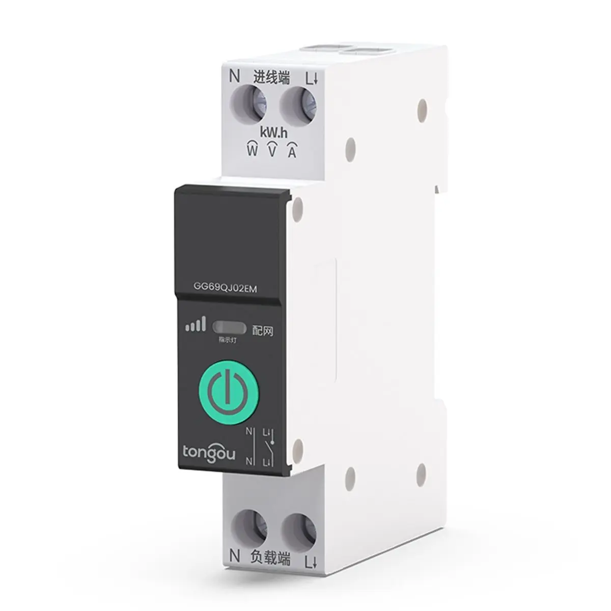 HOT! UYA 4G LTE GSM MCB Smart Circuit Breaker 1-63A Power Metering Remote Control WiFi App Smart Home Switch