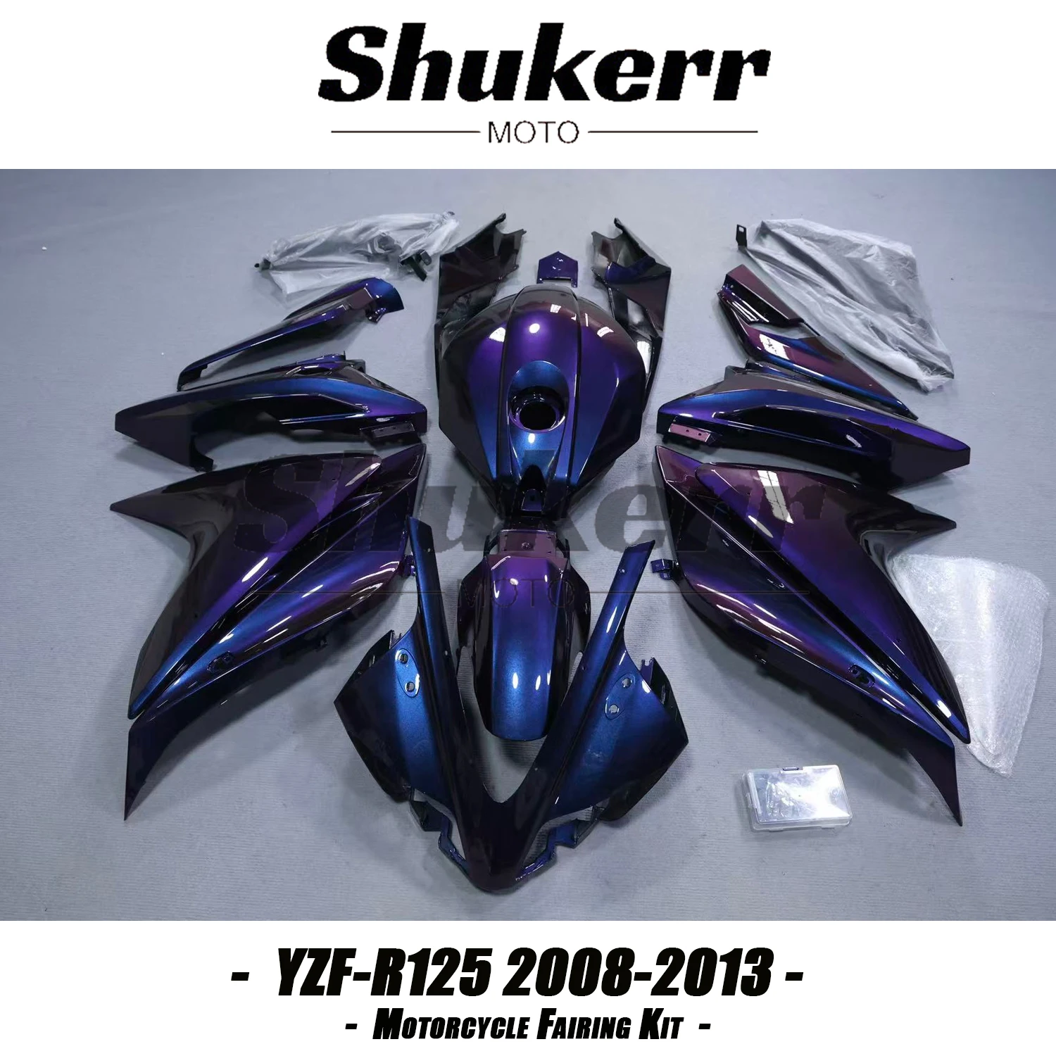 

Fit for Yamaha Yzf R125 Yzf-R125 2008-2012 2013-2018 Chameleon Motorcycle Plastics Fairing Kit Injection Mold Bodywork Panel Kit