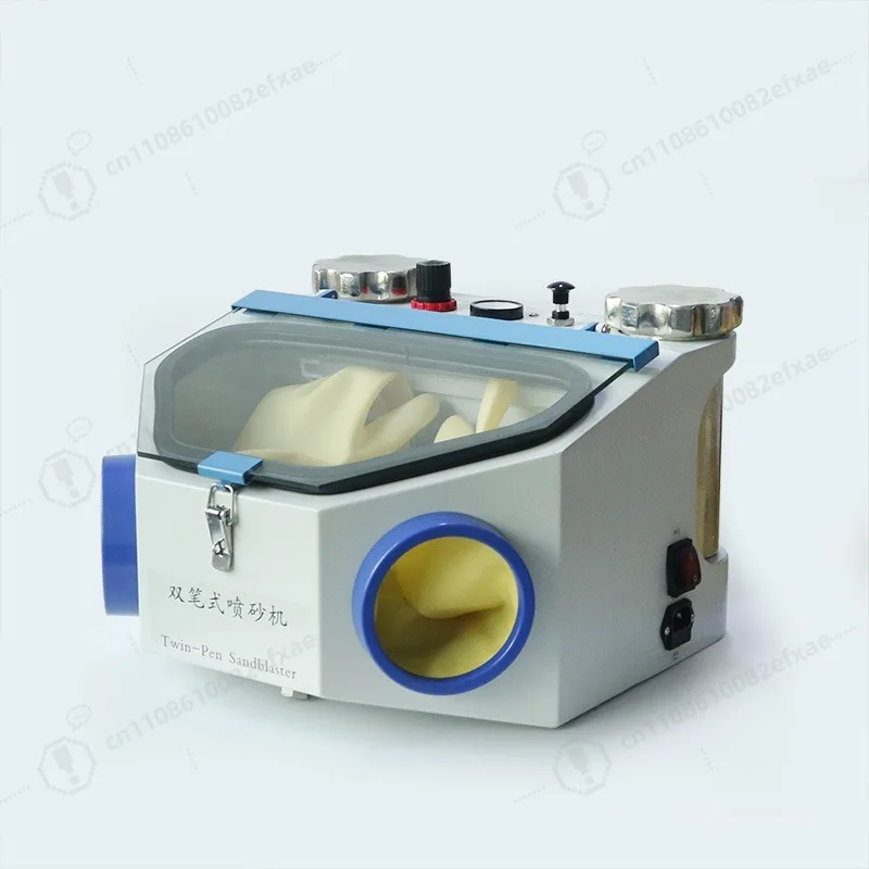 Dental sandblasting machine Technician repair equipment Single pen Double pen sandblasting machine Porcelain teeth Orthodontic