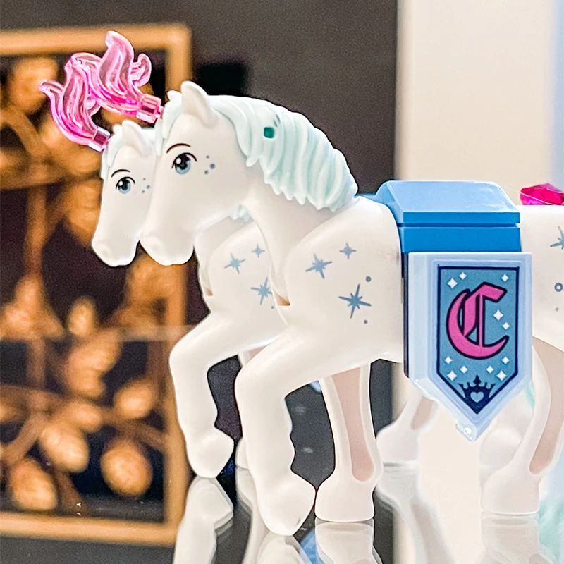 سندريلا النقل الملكي اللبنات 237 قطعة الطوب المتوافق تجميع اللعب الكرتون فتاة للطفل عيد الميلاد مفاجأة هدية