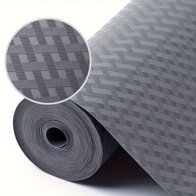 1 Roll Waterproof And Oil-Proof Shelf Liners For Kitchen Cabinets And Refrigerator - Durable EVA Cupboard Drawer Mats