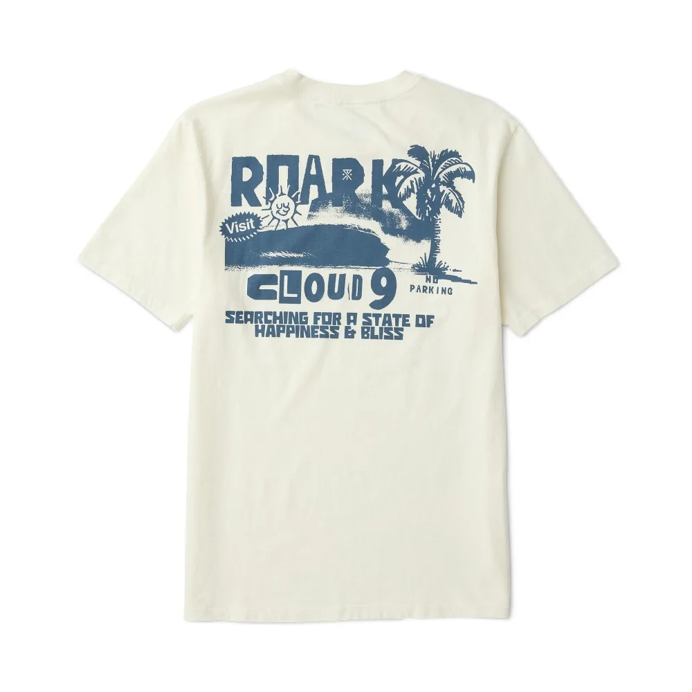 ROARK Cloud 9 Premium Tee Best-seller T-shirt 100% Cotton Tee Casual Sports Breathable Short Sleeve