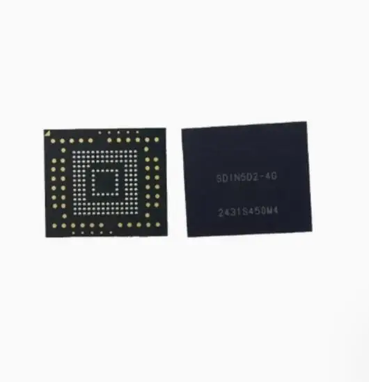 5 pçs/lote SDIN5D2-4G 153pins4G memória IC chips novos e originais novos