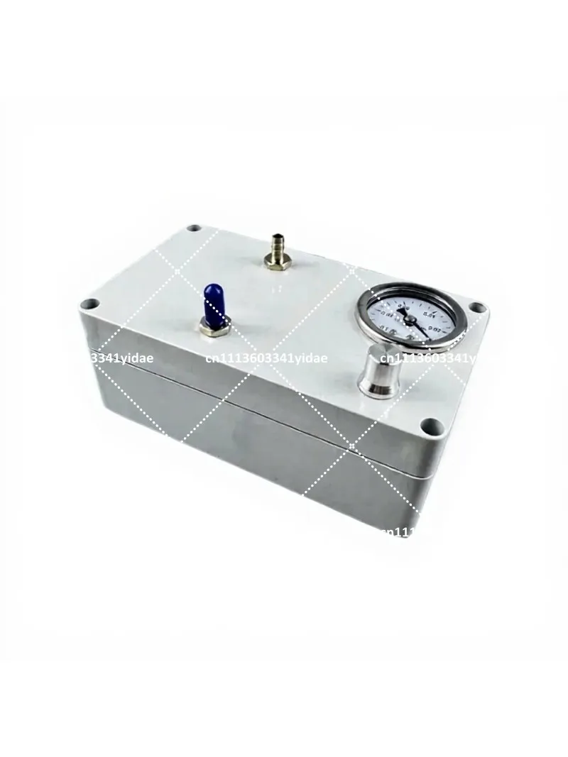 Electric Vacuum Pump with Pressure Gauge - Lab Use for Liquid Extraction, Gas Sampling, Defoaming, Negative/Positive Pressure