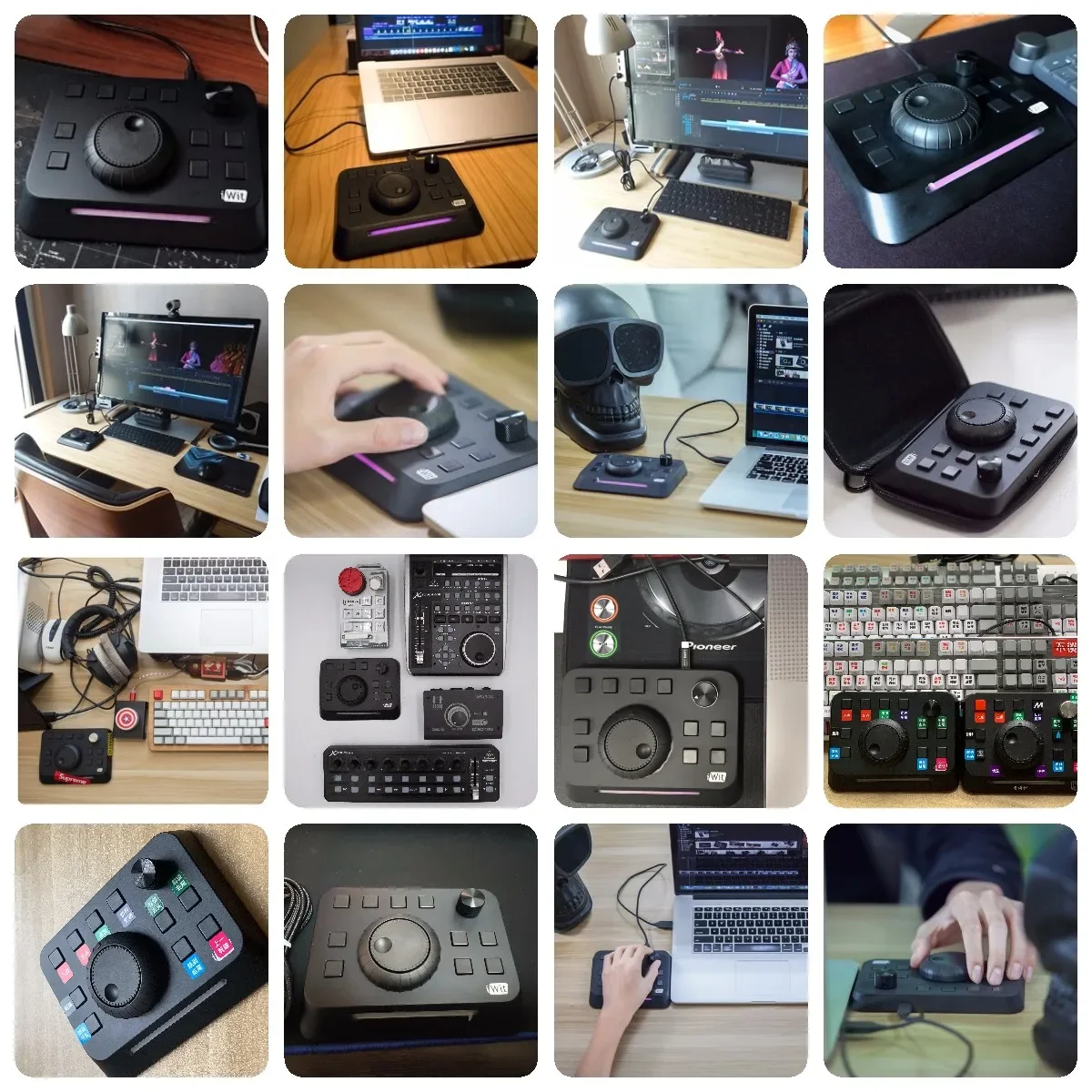 مشبك لوحة المفاتيح Pr Clip غير التحرير IWit X مشبك فيديو مخصص للوحة المفاتيح Fcp Edius Video Clip