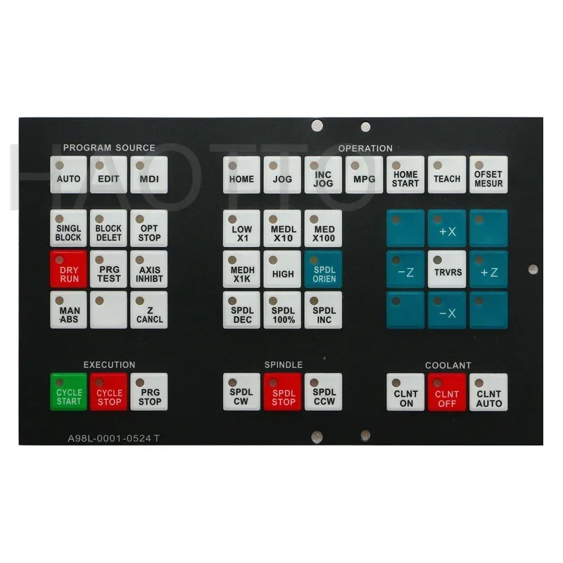 For Fanuc A98L-0001-0524T Membrane Keypad Industrial Protective Film For This