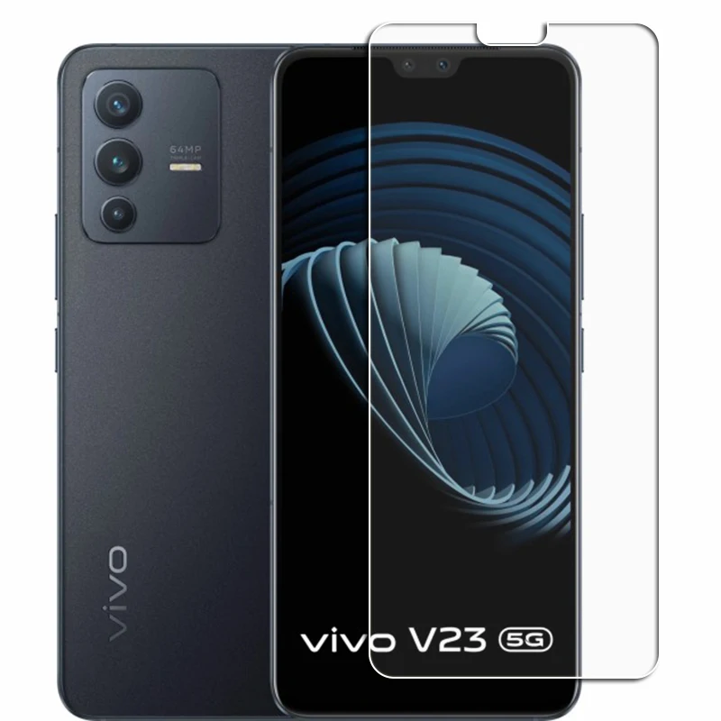 9H HD Original Protective Tempered Glass For Vivo V23 5G V2130 S12 V2162A 6.44