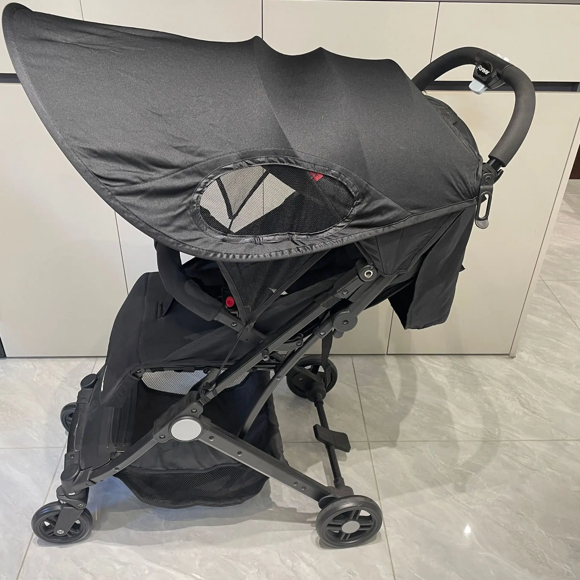 Baby stroller awning UV protection stroller universal full awning baby parasol windproof sun protection removable