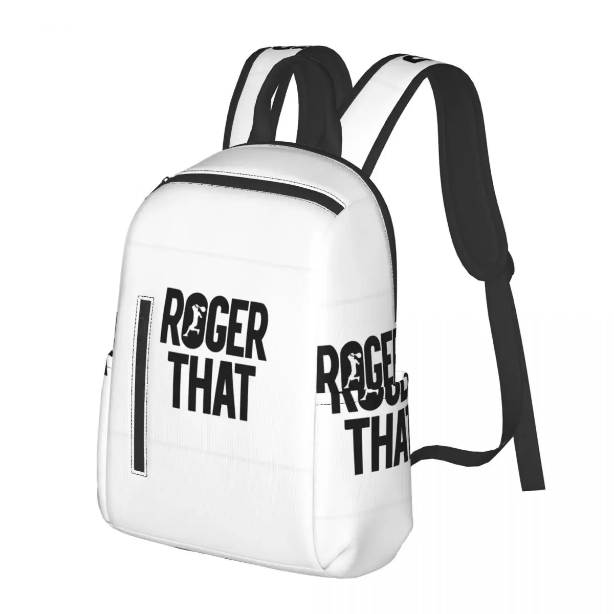 Roger Federer Student Backpack School Bag Hiking Travel Daypack for Boys Girls Bookbag Shoulder Bags