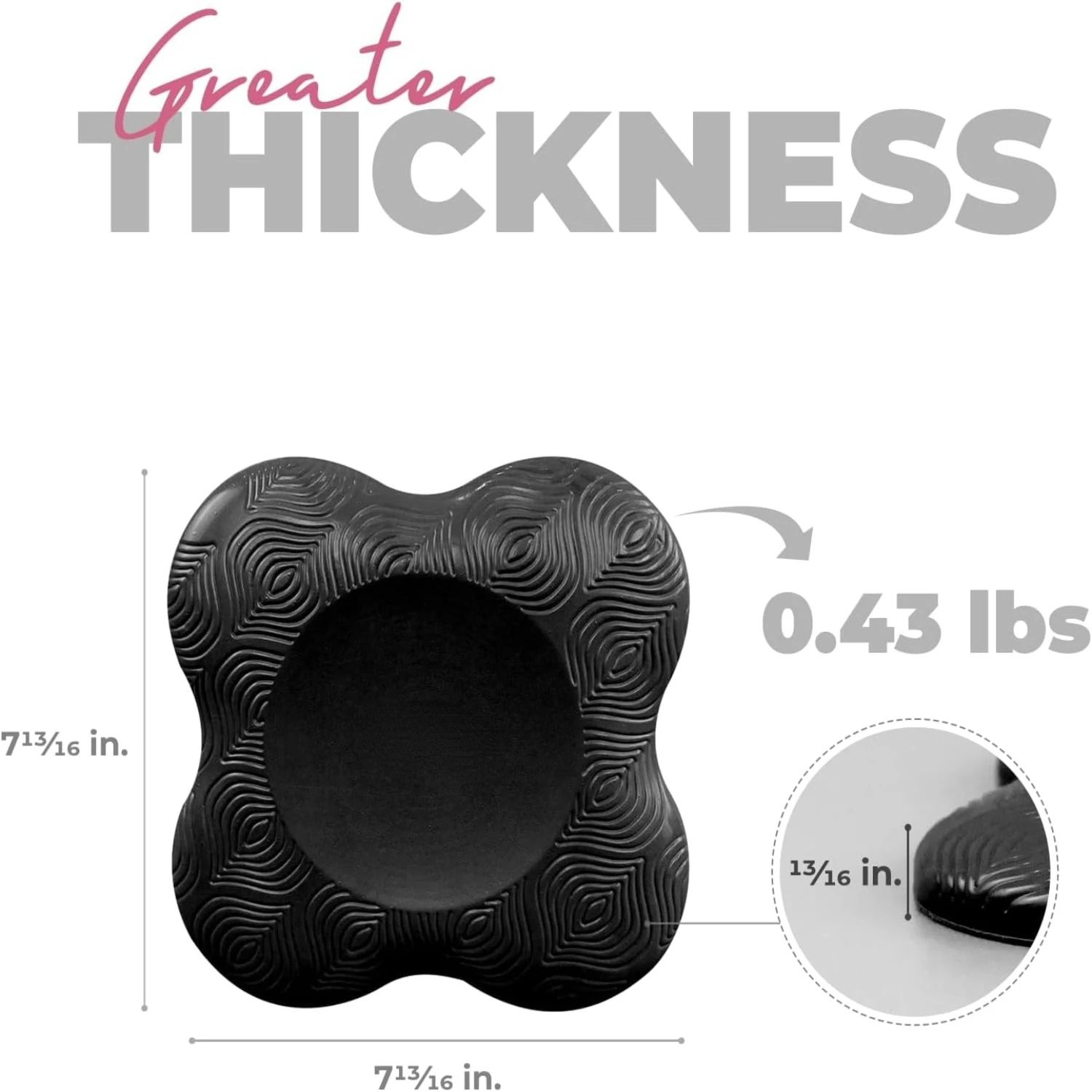 Experience ultimate comfort and support with this premium, durable, and versatile yoga knee pad set. Rated as top-quality, this