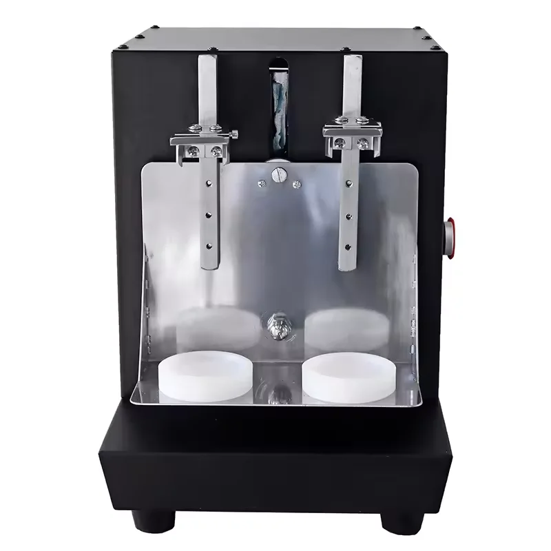 New double head stainless steel electric 360 degree rotating pearl double layer bubble tea blender juicer with timer 350-750ml c