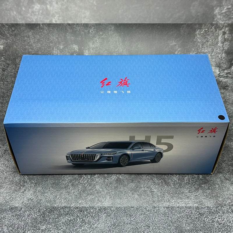 1:18 scale Model 2023 New style Hongqi H5 Car metal Car model Collect gifts Static ornament Birthday gift Collect