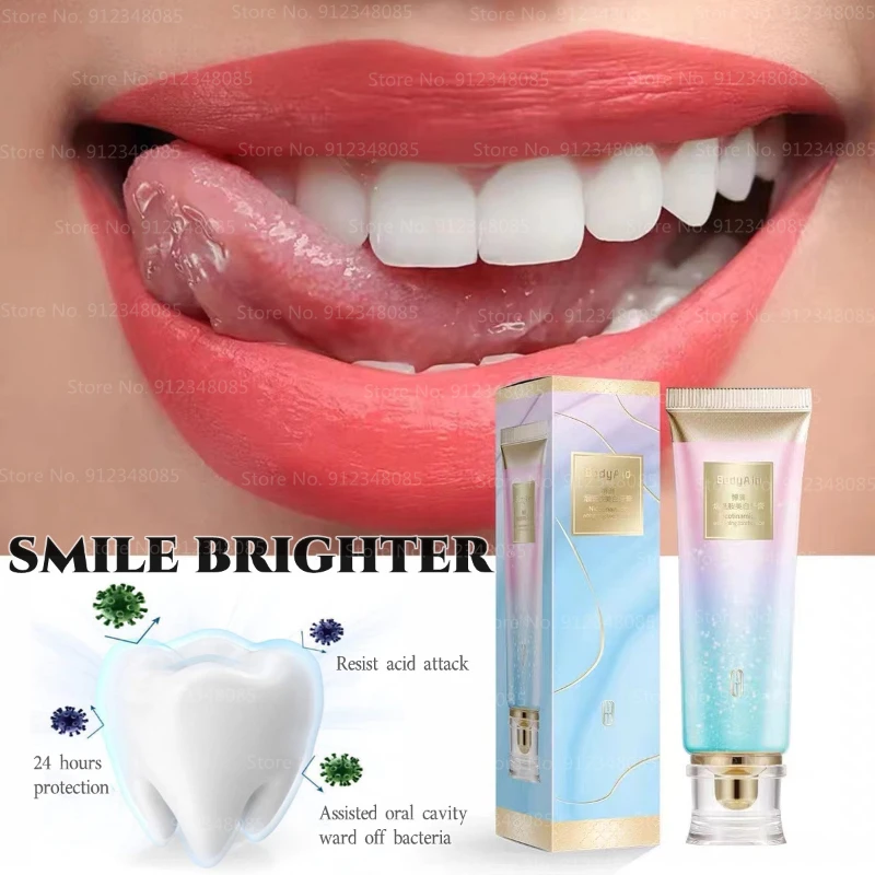 

100gNew Niacinamide Whitening Toothpaste Fresh Breath Bad Breath Tooth Stains Delicate Cleaning Toothpaste Tooth Whitening Paste