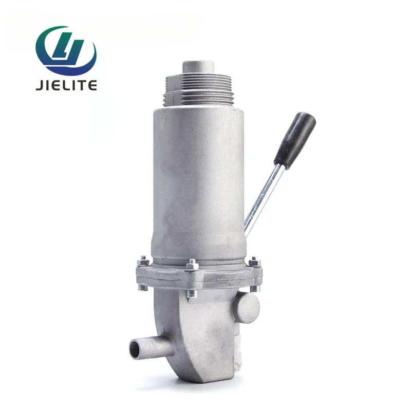 Manual Oil Transfer Pump With Bracket for Diesel Generator Replacement Spare Parts