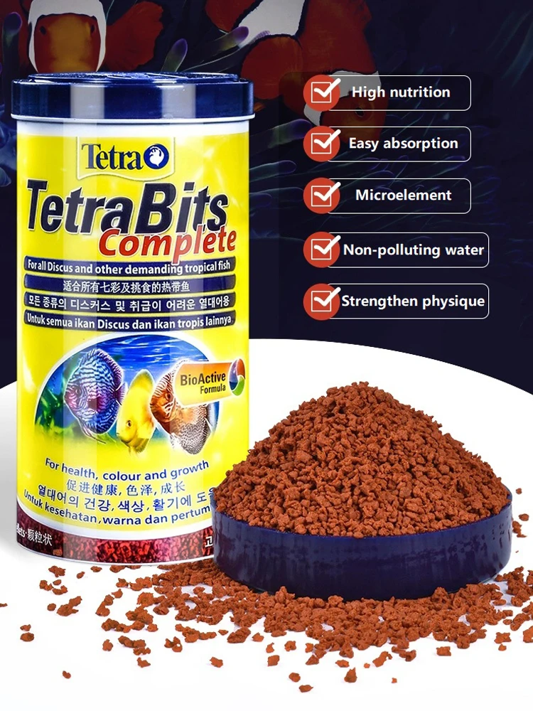 Special Granular Fish Feed for German,Colorful Angelfish,Natural ColorEnhancing Tropical Clownfish,Chameleon Fish Food,100ml/30g