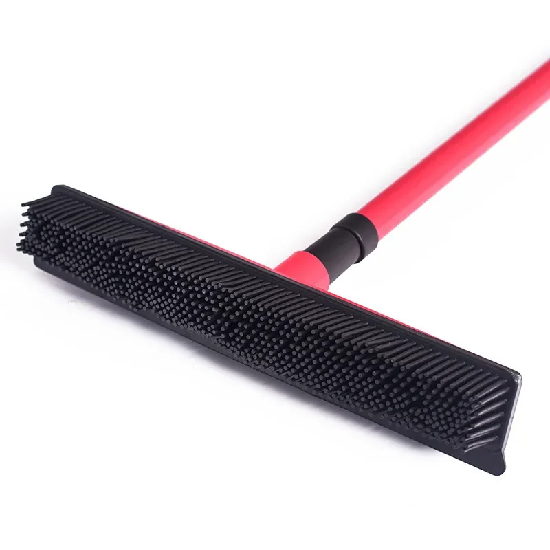 Pet carpet hair removal broom scraping dust free hand washing mop rubber floor brush cleaning dog good helper cleaning windows