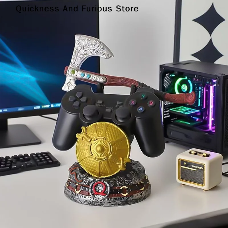 2026 New God of War Game For PS5/Xbox/PS4 Controller Creative Stand Unique Gamepad Holder Desktop Decoration Gaming Accessories view 5
