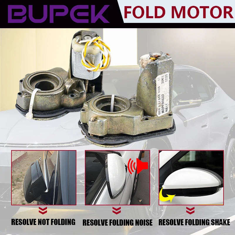 BUPEK Car Power Folding Mirrors Motor For 2006-2008 BMW 3 Series E46 2007-2010 BMW X3 E83 car accessories interior repair kits
