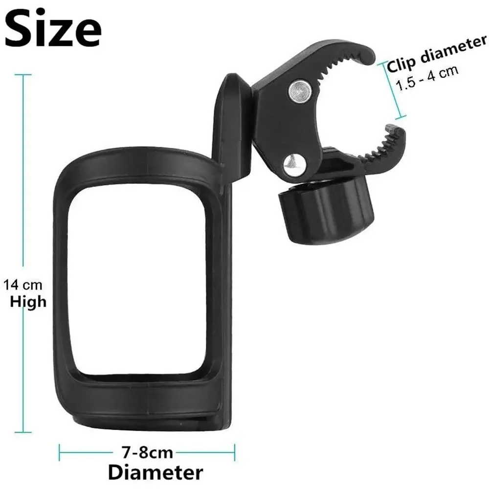 Bike Water Bottle Drink Cup Holder Mount Cages for Motorcycle Bicycle Baby Stroller Can Store Water Bottles Bicycle Accessories