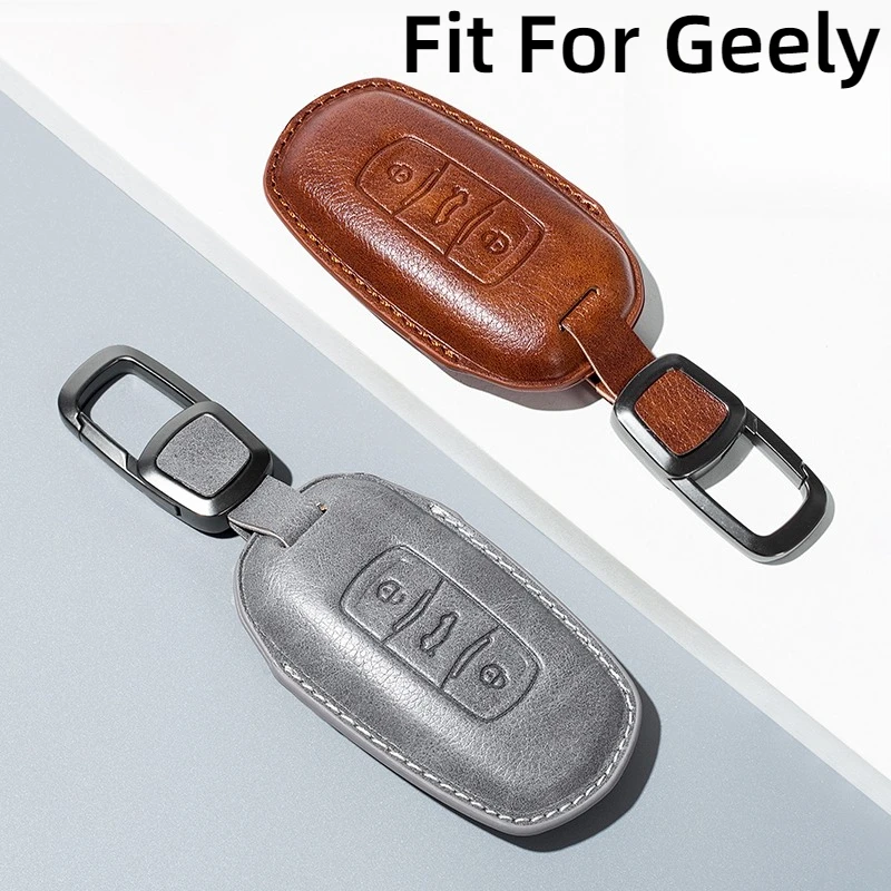 

Fit For Geely Emgrand GS Boyue Xingrui Xingyue L Yuanjing X6 X3 Car Key Card Holder Smart Card Case Suede Protective Shell