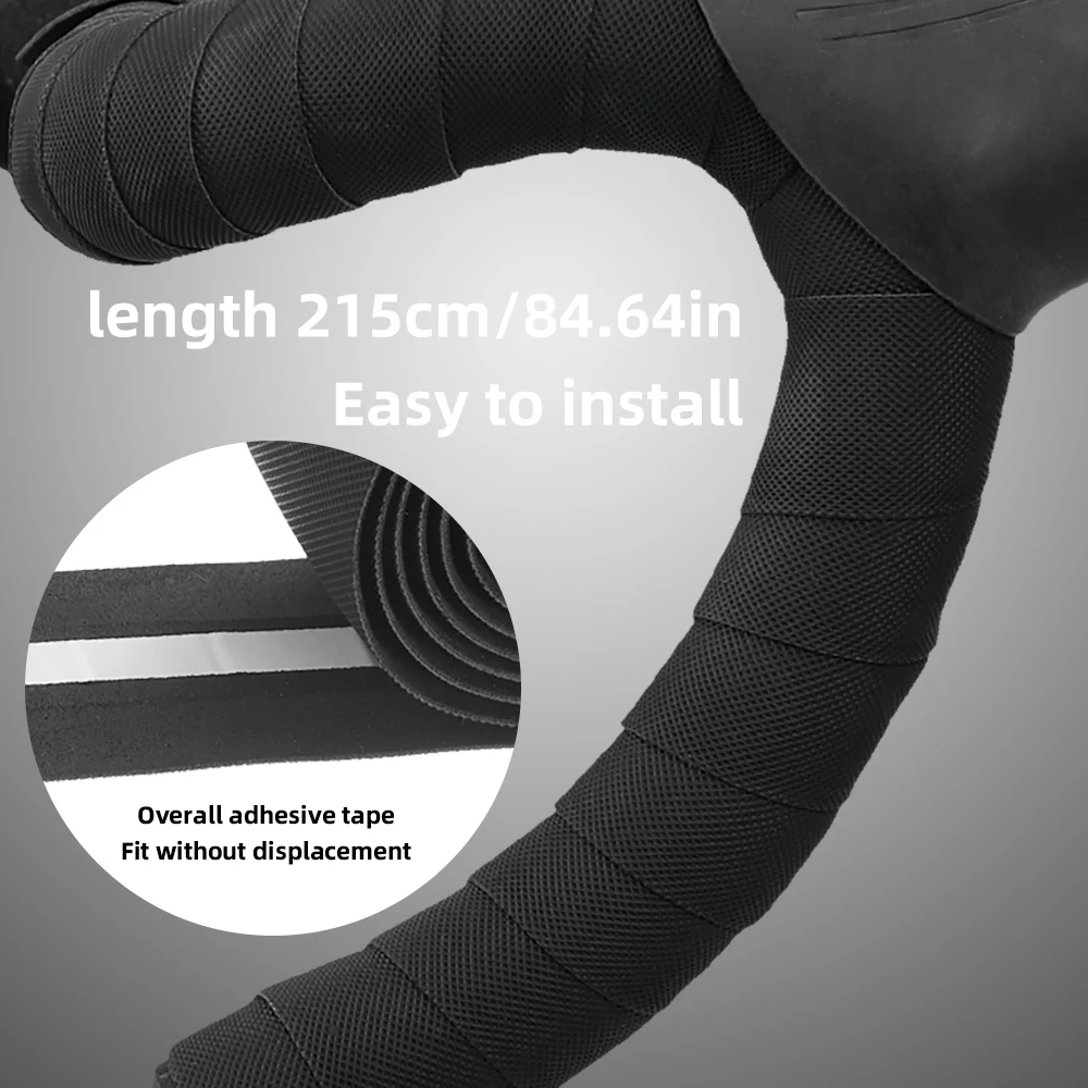  MOTSUV Road Bicycle Handlebar Tapes PU+EVA Ergonomic Bike Bar Tapes Anti-slip Shockproof Handlebar Tape Cycling Accessories