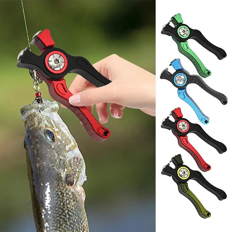 

Aluminum Alloy Fishing Scissor Accessories Electrician Portable Scissors Plier Cut PE Braid Lines Lure Carp Fishing Tools