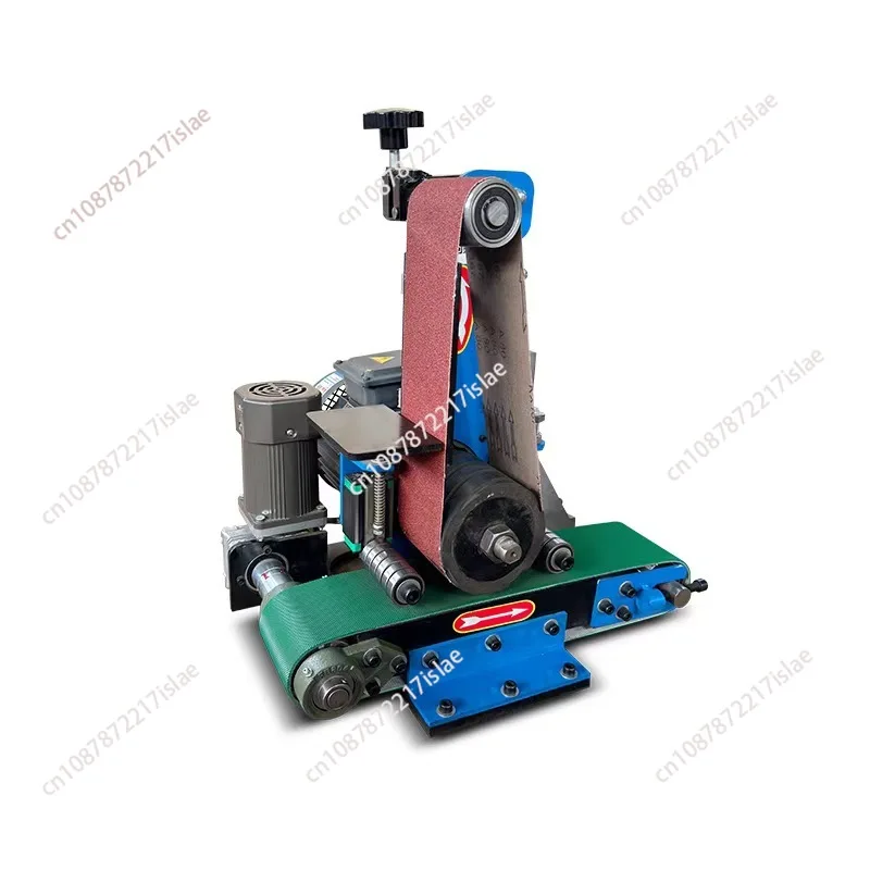 

Fully automatic surface polishing machine, small desktop metal abrasive belt grinding and rust removal, stainless steel plate