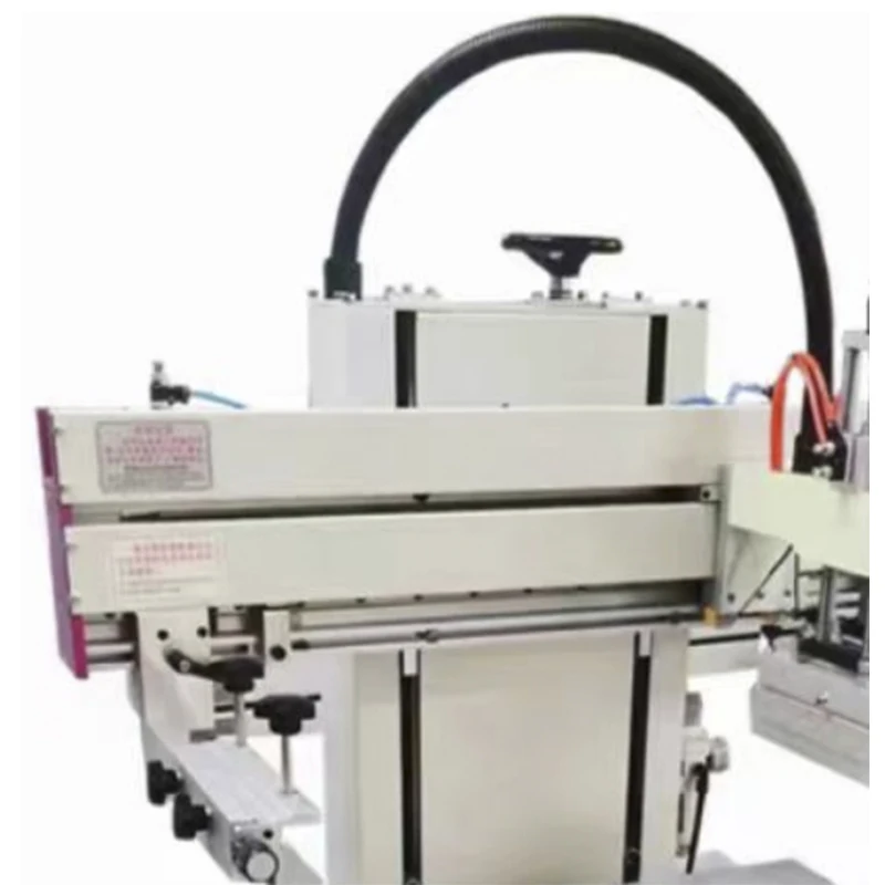 Flat Bed Screen Printer With Vacuum Table For Paper Plastic Bags single Color Semi Auto Screen Printer