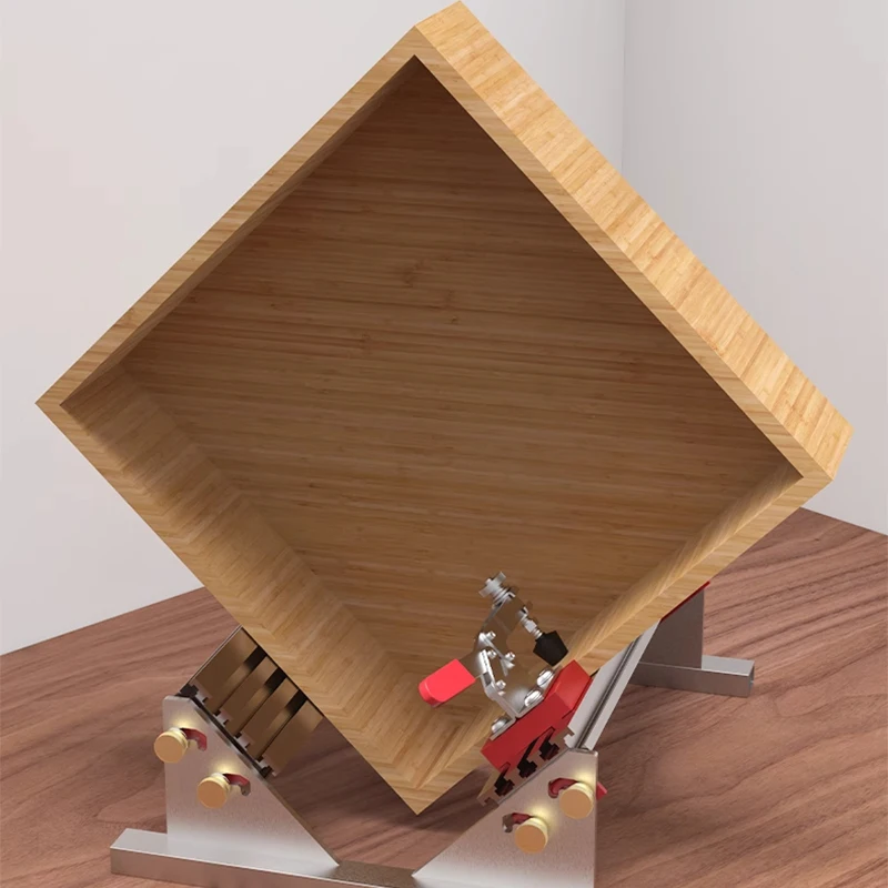 New drawer clamp positioner, adjustable in multiple sizes, 65-210MM for woodworking products, 90° fixed