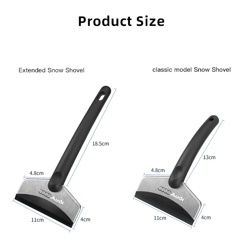 إزالة الثلوج مكشطة قطع غيار السيارات مجرفة السيارة أداة تنظيف الجليد لأودي Q5 C6 Q3 A5 A4 B8 A3 8P Q6 Q7 Q8 TT A1 A2 A6 A7 A8 Q1 Q2 #4
