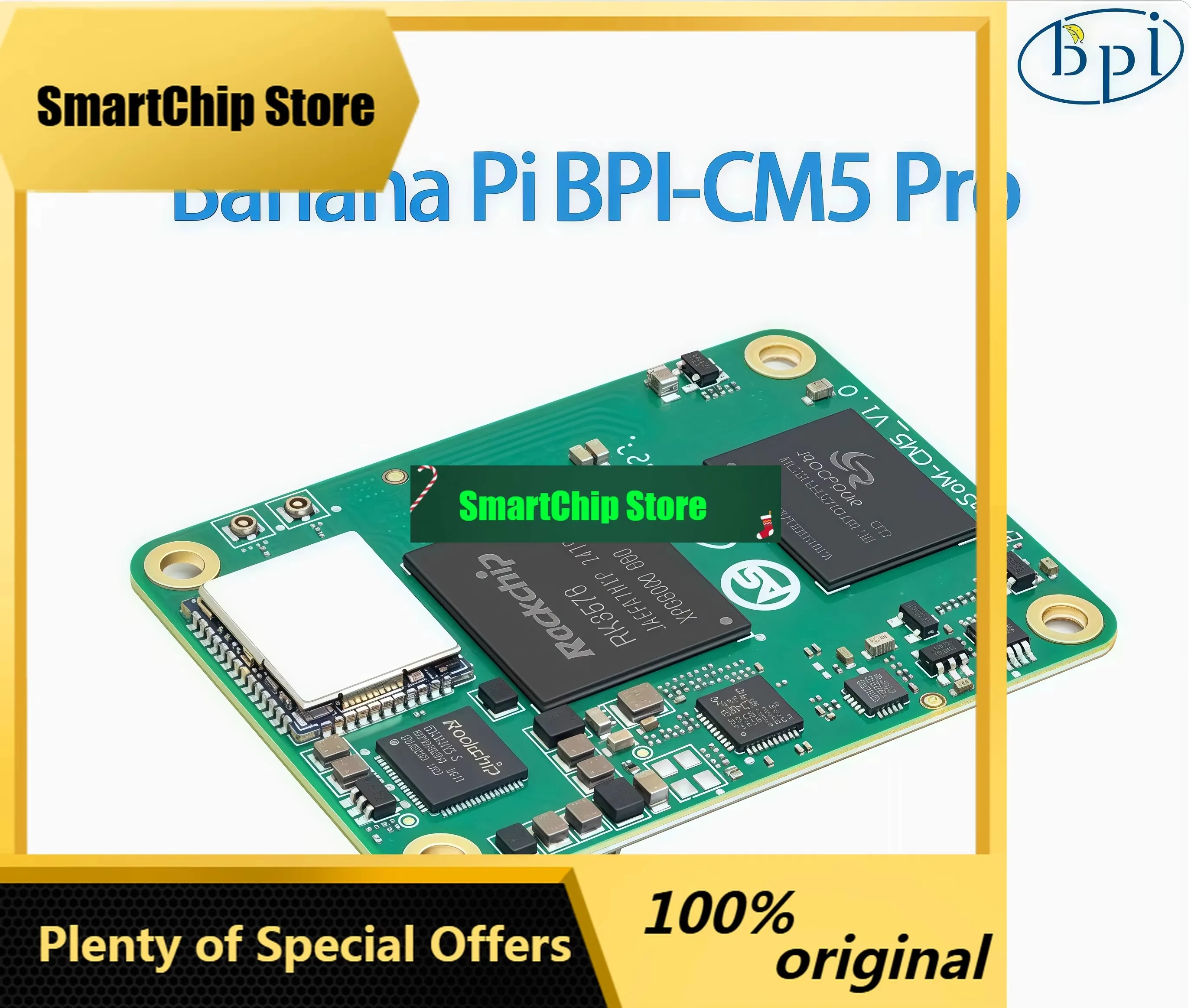 SmCpBanana Pi Bpi-cm5 Pro 8+64g 4+32g Core Board Rockchip Rk3576 Chip Solution