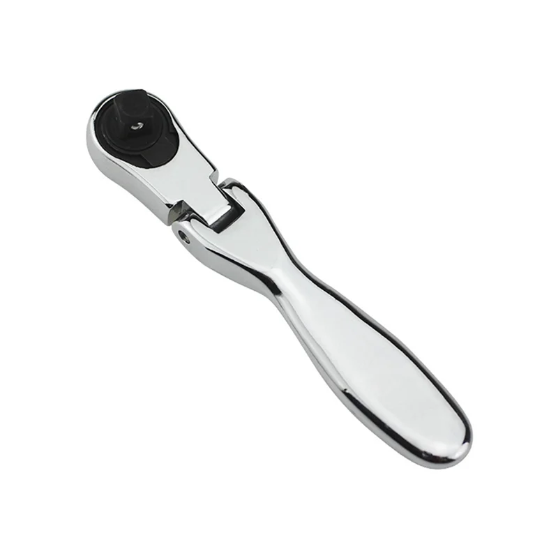 Tendencias ahora 1/4 Mini llave de trinquete de doble cabeza giratoria rápida Destornillador de casquillo de 72 dientes Destornillador con mango Llave de trinquete
