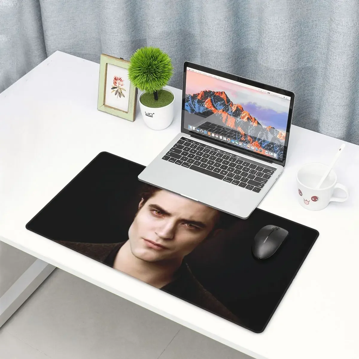 Large Mouse Pad The Twilight Saga Edward Cullen Gamer PC Laptop Mats Keyboard Carpet Computer Gaming Office Accessories Desk Mat